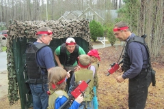 Here's the plan kids... you run and provide a distraction...